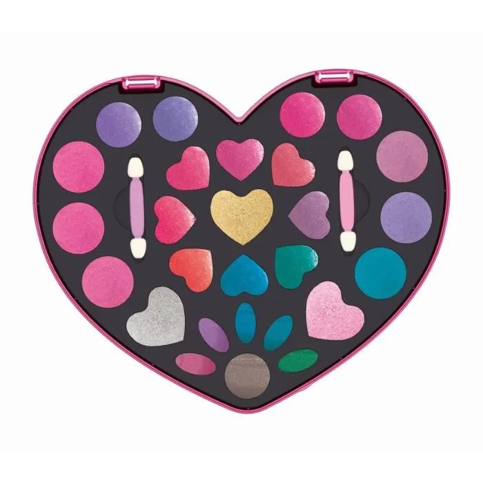 Clementoni Crazy Chic - Palette de Maquillage Sirène avec Fards à Paupières, Brillant à Lèvres et Applicateurs - Maquillage Enfant Dès 6 Ans