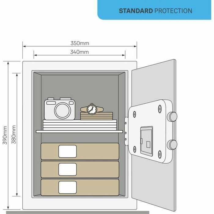 Yale Coffre-fort Électronique YSV/390/DB2 40L