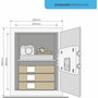 Yale Coffre-fort Électronique YSV/390/DB2 40L