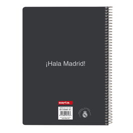 Carnet Real Madrid C.F. Blanc A5 80 Volets