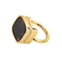 Adore Bague Dorée avec Cristaux Swarovski Taille 52
