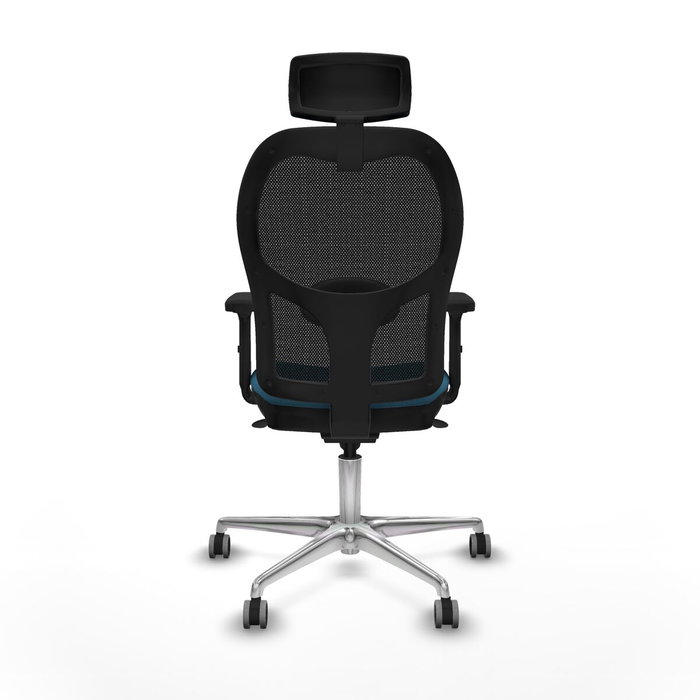 Piqueras y Crespo Chaise de Bureau avec Appui-tête Jorquera 2D086G2 Noir Vert pétrole Piqueras y Crespo Chaise de Bureau avec Appui-tête Jorquera 2D086G2 Noir Vert pétrole
