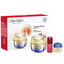 Shiseido Vital Perfection Crème Raffermissante et Liftante, Coffret de 3 Pièces