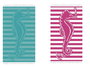Secaneta Toalla de baño Jacquard terciopelo Reidi 100x170 cm - Modèles assortis - Serviette de bain velours Jacquard