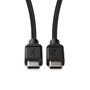 MicroConnect Câble de charge USB-C vers USB-C, 0,5 m, Noir
