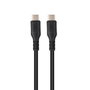 MicroConnect Câble de charge USB-C vers USB-C, 0,5 m, Noir