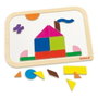 Goula Coffret de Formes Magnétiques 12 Activités 24 Pièces en Bois