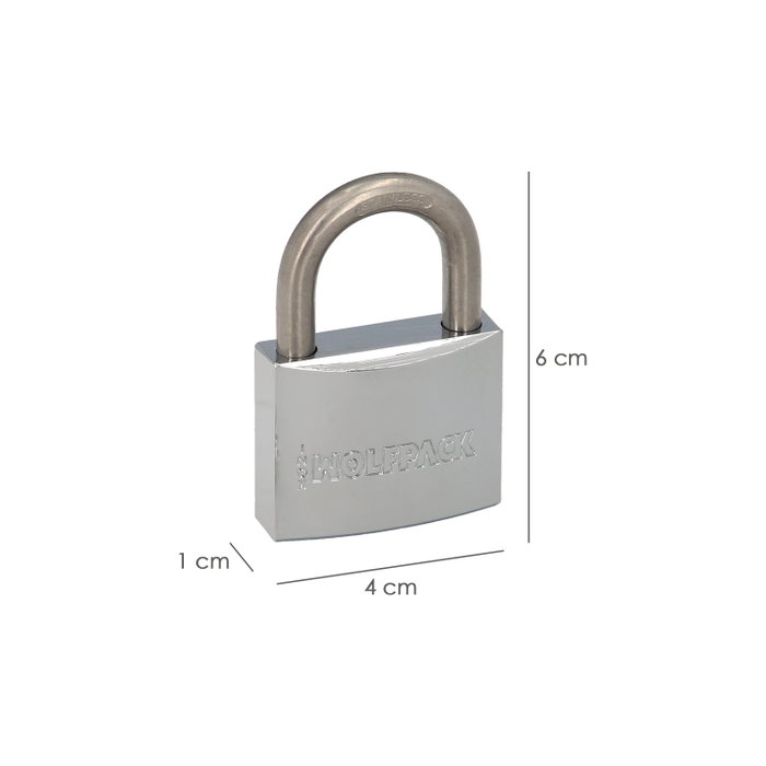 WOLFPACK LINEA PROFESIONAL Cadenas Inoxidable Arco Normal 40mm