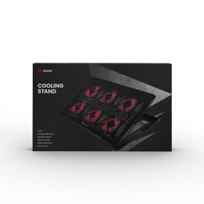 Savio COS-01 Support de refroidissement pour ordinateur portable Savio COS-01 Support de refroidissement pour ordinateur portable