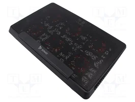 SAVIO Support refroidissant pour notebook noir USB A COS-01