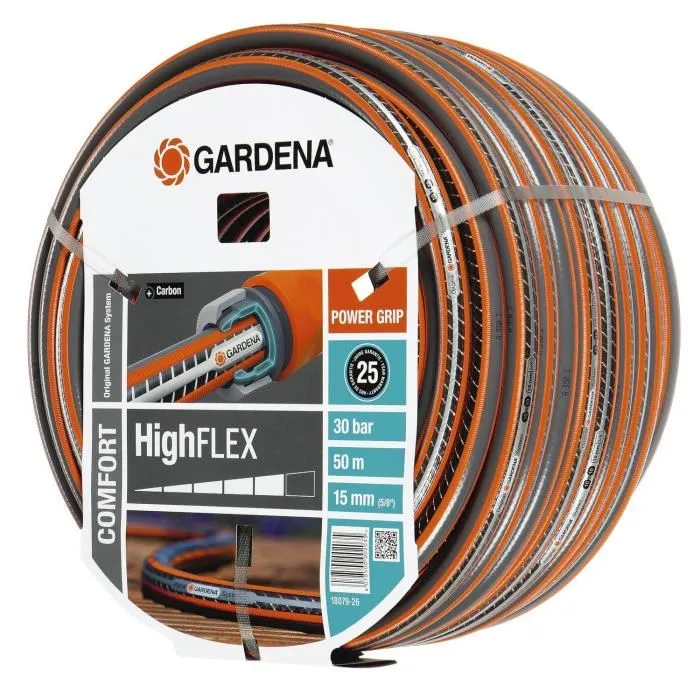 GARDENA Tuyau d'arrosage HighFlex 50m Ø15mm