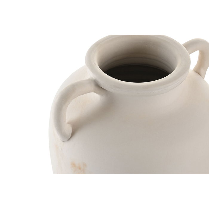 Home ESPRIT Vase Beige Terre cuite Style artisanal Home ESPRIT Vase Beige Terre cuite Style artisanal