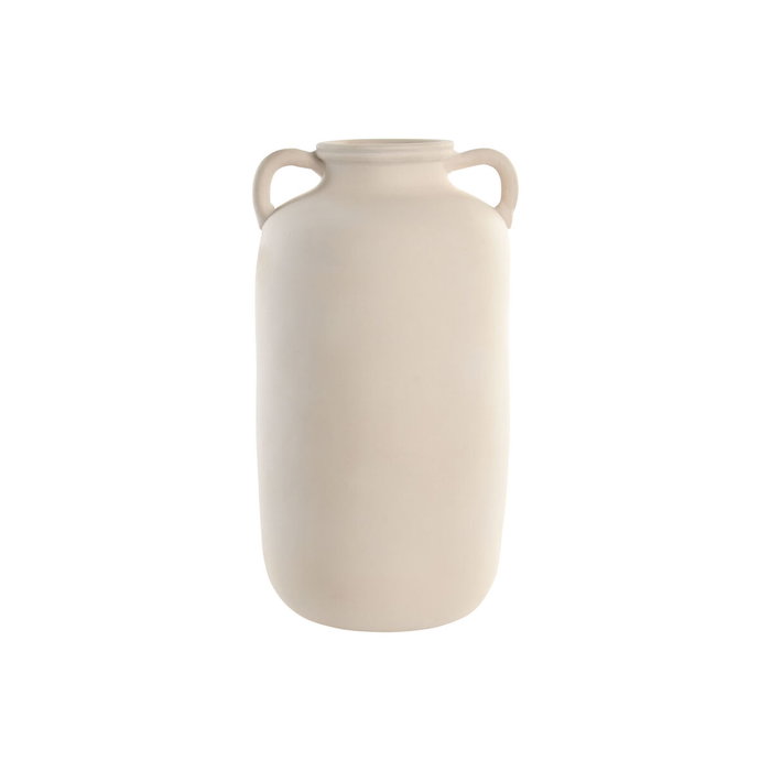 Home ESPRIT Vase Beige Terre cuite Style artisanal Home ESPRIT Vase Beige Terre cuite Style artisanal