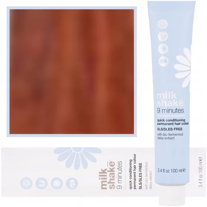 Milk Shake 9 Minutes Teinture permanente pour cheveux 6.4 Milk Shake 9 Minutes Teinture permanente pour cheveux 6.4