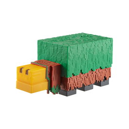 Mattel - Figurine d'action Sniffer Minecraft HXM85 avec sons - Figurine articulée de 8,3 cm (3,25 pouces) - Jeu de construction - Licence officielle - À partir de 6 ans