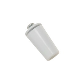 WOLFPACK LINEA PROFESIONAL Butée volet avec vis 40 mm - Blanche