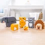 Melissa & Doug Blockables Les Animaux de la Forêt - 16 Pièces en Bois FSC