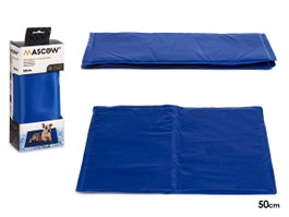 MASCOW Tapis rafraîchissant pour animal 50cm Bleu