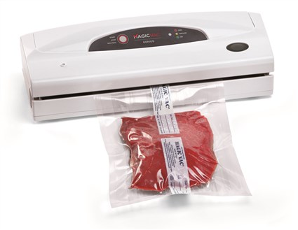 Magic Vac Genius - Machine à emballer sous vide domestique - Conservation des aliments, utilisation intuitive - MAGIC VAC®