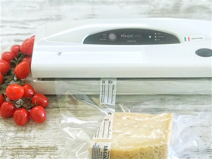 Magic Vac Genius - Machine à emballer sous vide domestique - Conservation des aliments, utilisation intuitive - MAGIC VAC®