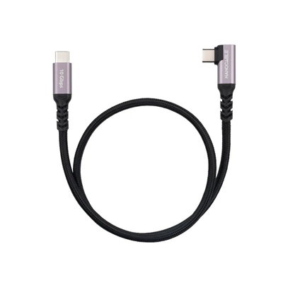 Nanocable Câble USB-C 3.2 Gen2 100W Acodé 1m - Transfert 10 Gbps, Charge Rapide et Video 4K