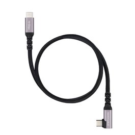Nanocable Câble USB-C 3.2 Gen2 100W Acodé 1m - Transfert 10 Gbps, Charge Rapide et Video 4K