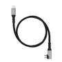 Nanocable Câble USB-C 3.2 Gen2 100W Acodé 1m - Transfert 10 Gbps, Charge Rapide et Video 4K