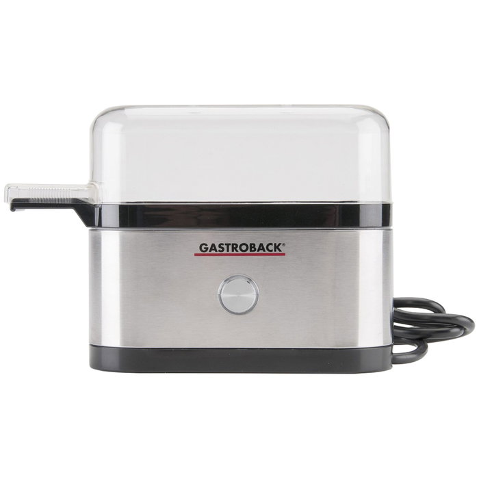 Gastroback 42800 Design Egg Boiler, Silver / Black Gastroback 42800 Design Egg Boiler, Silver / Black