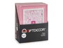 Giftdecor Porte-photos 15x20 cm Rose, Plastique et Verre, 21x2x26 cm (Set de 24)