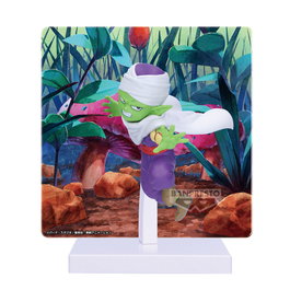Banpresto Figura Piccolo Dragon Ball Daima avec panneau, 8cm