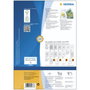 Herma Étiquettes rondes blanches 60 mm, 100 feuilles A4 (1200 pièces)