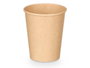 Kinvara Set de 12 Verres Kraft 240 ml Marron Naturel Format 7,5 x 7,5 x 14,5 cm (Set de 48)