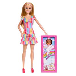 Mattel Barbie et Chelsea à la Foire - Stand de Maquillage, Jouet Figurine, À partir de 3 ans
