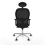 Piqueras y Crespo Chaise de Bureau avec Appui-tête 2D086G1 Violet