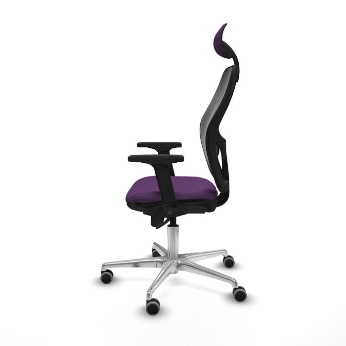 Piqueras y Crespo Chaise de Bureau avec Appui-tête 2D086G1 Violet