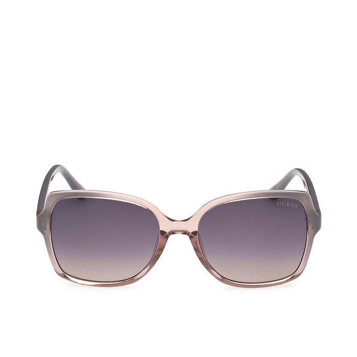 Guess Lunettes de Soleil Femme GU00100 20B Carrées Gris Verre 55mm Pont 17mm Patte 140mm Guess Lunettes de Soleil Femme GU00100 20B Carrées Gris Verre 55mm Pont 17mm Patte 140mm
