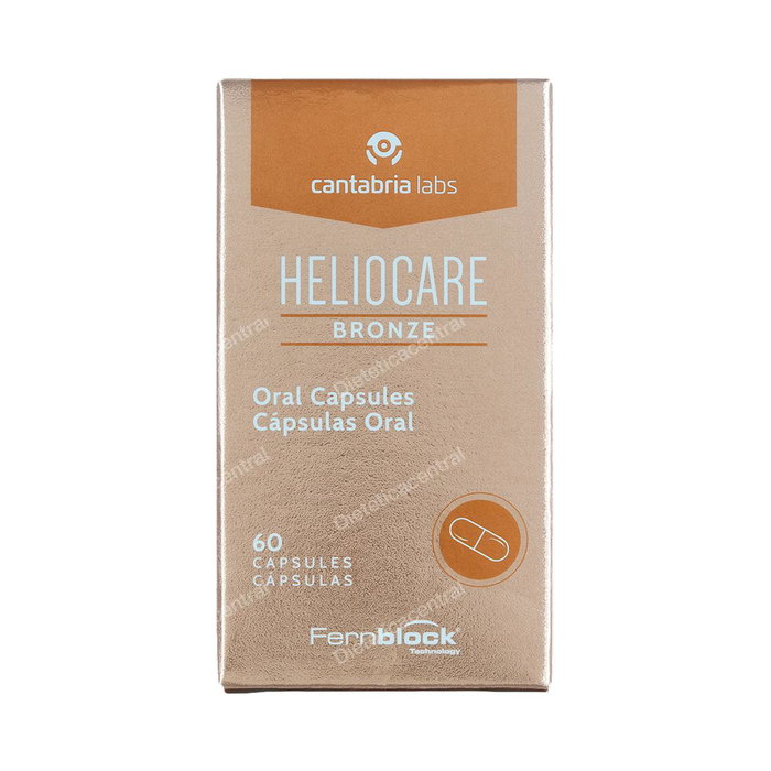 Heliocare Bronze Photoprotection Interne Accélérateur de Bronzage 60 capsules Heliocare Bronze Photoprotection Interne Accélérateur de Bronzage 60 capsules