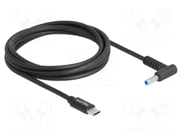 DELOCK Câble d'alimentation USB C vers DC 4,5/3,0 mm pour HP
