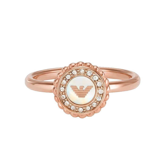 Bague Femme Emporio Armani EGS3020221505 Or rose