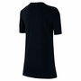 T shirt à manches courtes Enfant Nike Sportswear Noir