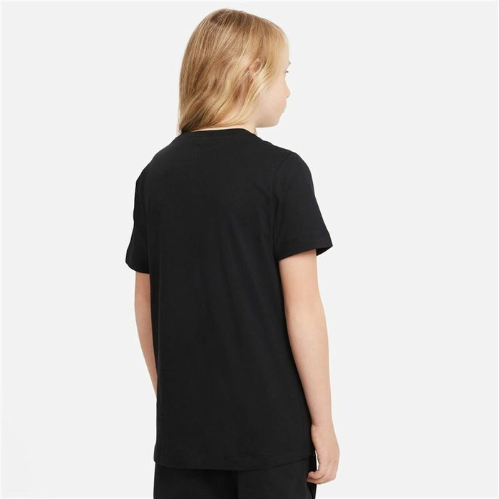 T shirt à manches courtes Enfant Nike Sportswear Noir