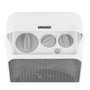 Unold 86450 Radiateur Soufflant IP21 Blanc/Gris
