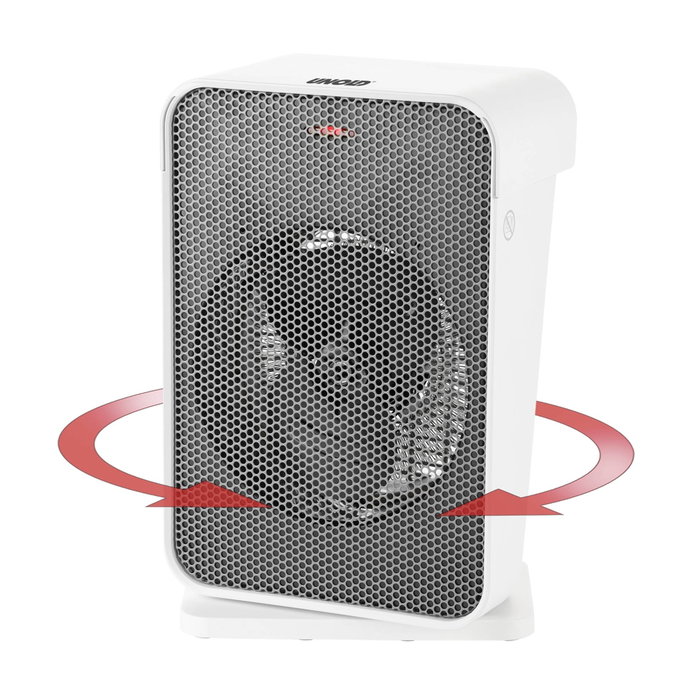Unold 86450 Radiateur Soufflant IP21 Blanc/Gris