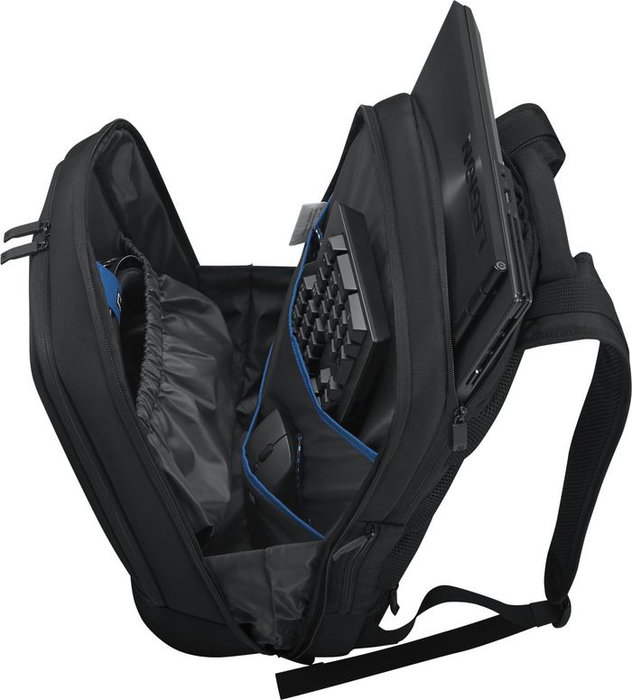 Lenovo Sac à dos blindé Legion II pour PC portable 17 pouces - Protection renforcée, dos aéré et réglable