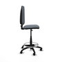 PIQUERAS Y CRESPO Tabouret de Bureau Gris avec Structure Polyamide Noire