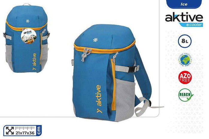 Color Baby - Glacière Sac à Dos Portative 8L (21 x 17 x 36 cm) - Réfrigérateur Isotherme