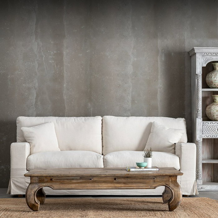 BigBuy Home Table Basse Naturel 150 x 71 x 38 cm