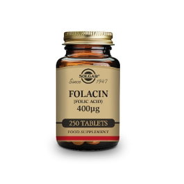 SOLGAR Folacín Acide Folique 400mcg 250 comprimés