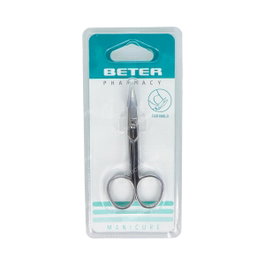 BETER Tijera para Uñas Curva Inoxidable 24111 Cuidado de Uñas