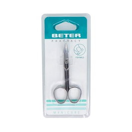 BETER Ciseaux à ongles courbe inox 24111